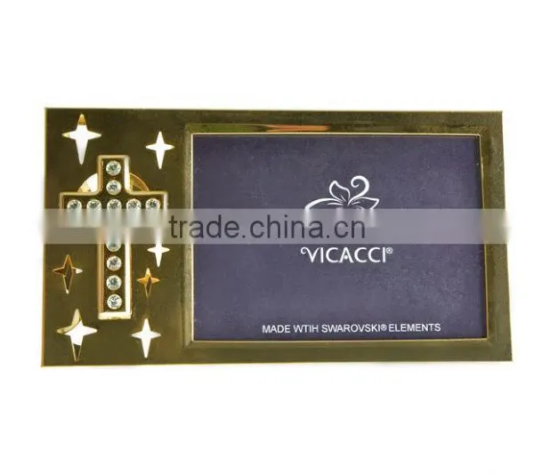 Special Price Enchanting Gold Plated Metal Photo Frame photo-2