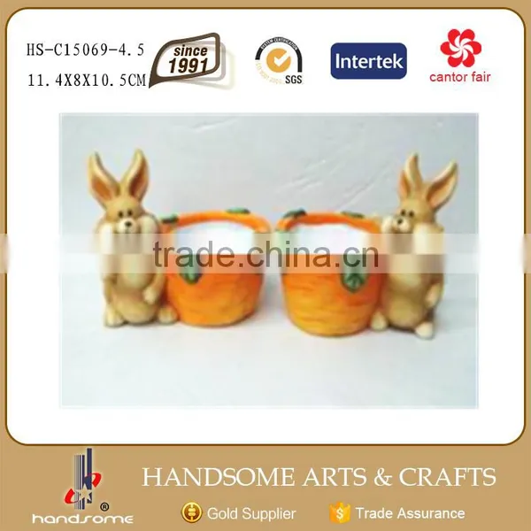 10 Inch Resin Home and Garden Decoration Animals Rabbit Figurine Art Supply photo-3