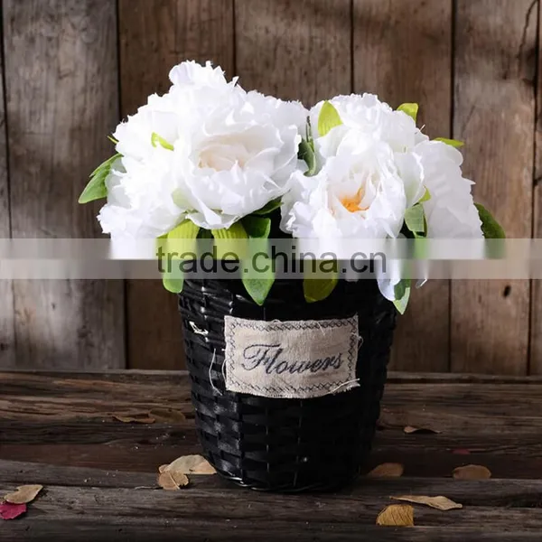 China Reliable Supplier Factory Direct Sales Wicker Flower Basket photo-2