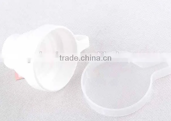 Single Handle Silicone Folding Cup With Plastic Cup photo-4