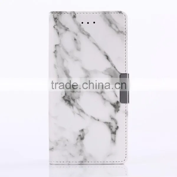 Noble Design High Quality Marble PU Card Bumper/pocket Cell Phone Case for Sony photo-5