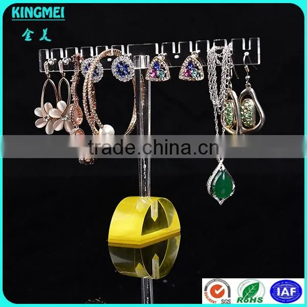 Creative Branches Earring Holder Displayed Acrylic Stand With Bsae photo-3