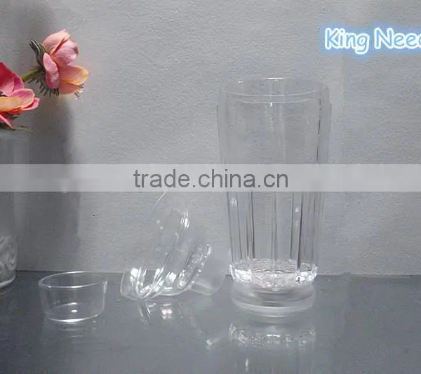 Acrylic LED Electric Plastic Bottle Bar Cocktail Shaker photo-2