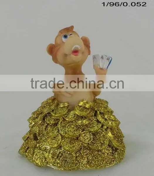 Resin Monkey Figurine for New Year photo-4