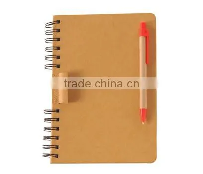 Kraft Notebook With Ballpen photo-3
