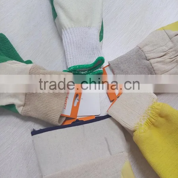 DDSAFETY Hot Sale Cotton Lined Latex Puncture Resistant Gloves photo-5