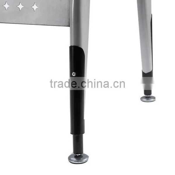 Factory Price Custom Made Leg Frame Modern Office Reception Desk photo-4