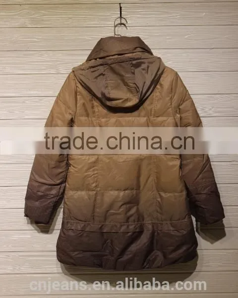 GZY Factory Stock Fashion Warm Down Jacket Women photo-2
