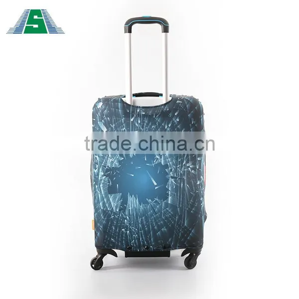 Durable Colorful Custom Luggage Cover Spandex Bag