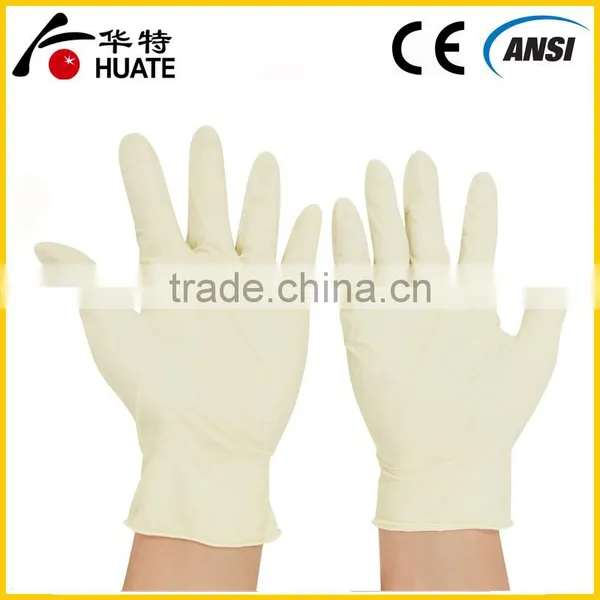 Shenzhen Supply Disposable Industiral Medical Examation Latex Gloves photo-2