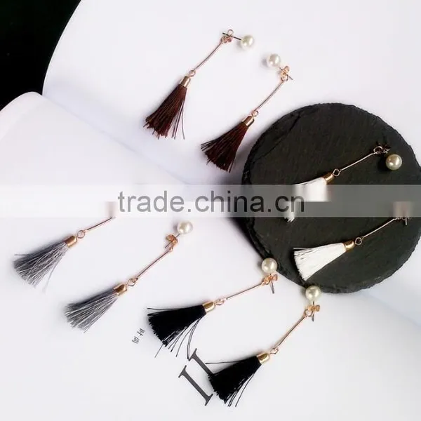 Zm35141a Fashion Women Jewelry Fancy Drop Earrings for Party Girls photo-2