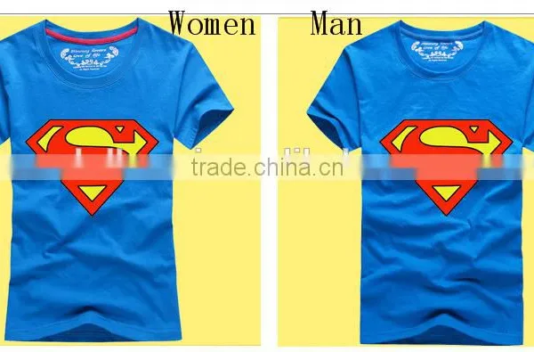 New Cheap Wholesale Pure Cotton Printed t Shirt for Couples photo-2