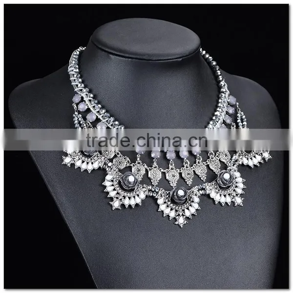 Europe Big Exaggerated Reaationary Necklace photo-3