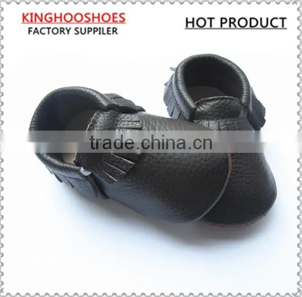 Hot Sale Rubber Sole Baby Shoes Baby Moccasins Baby Shoes photo-2