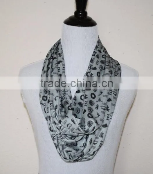 Game of Thrones, Winter is Coming Infinity Scarf for Gals, EXTRA LONG photo-4