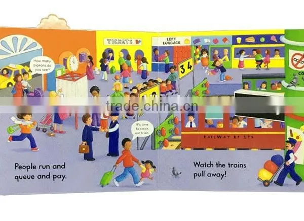 Customizable Twitch Cardboard Book Children Education Book Printing Boardbook Binding Book From Factory UV+glossy Lamination photo-3