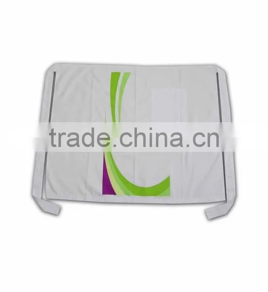2015 Design Wholesale Promotional Solid Color Disposable White Apron photo-5
