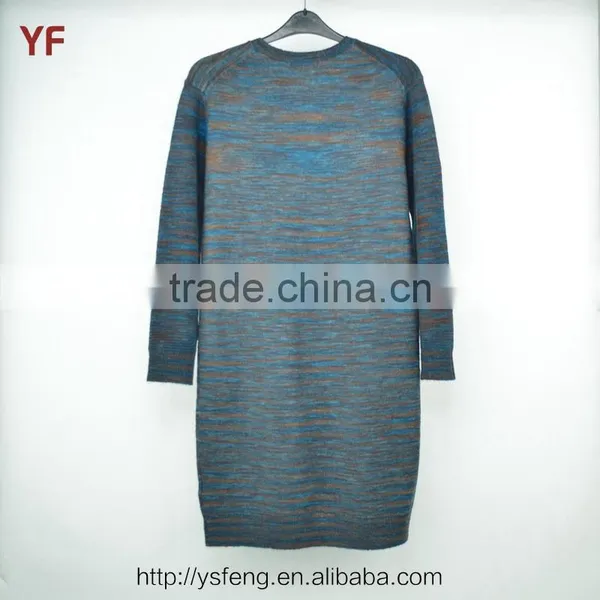 Casual Knitted Fancy Women Clothes Plus Size Dress photo-2
