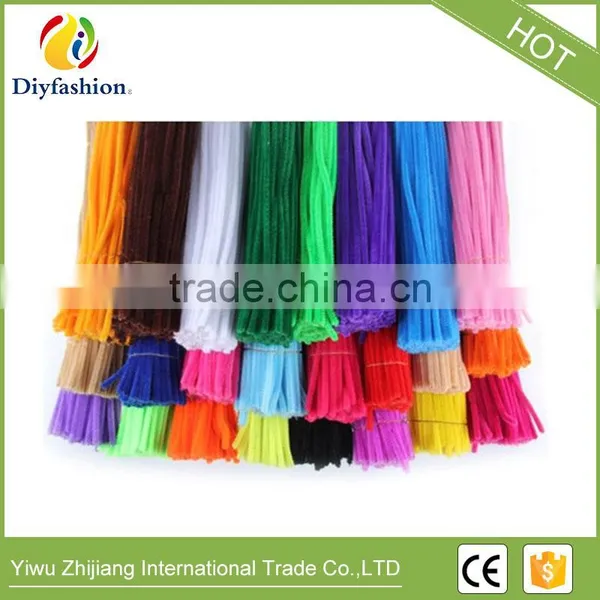Fashion Christmas Chenilles Children Plush Educational Toy Crafts Colorful Pipe Cleaner Toys Handmade DIY Craft photo-2