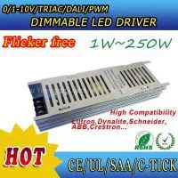 No Flikcer Dimmable Power Supply 12V 24V for Strip