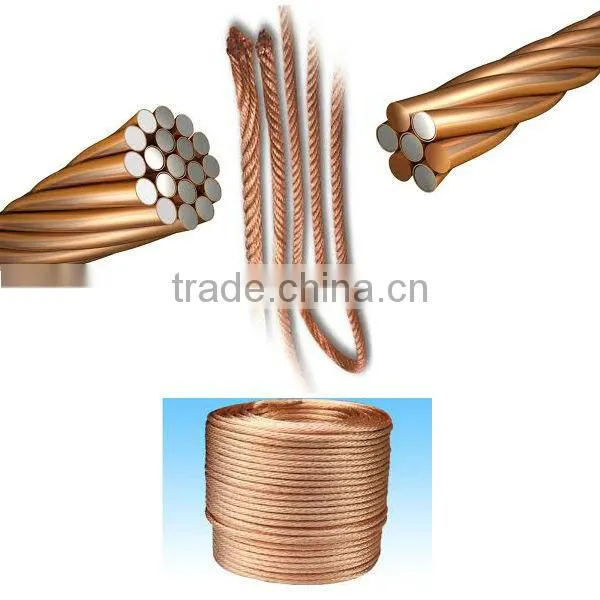 PHC PAC Bare Copper Earth Wire Strand Cable photo-3