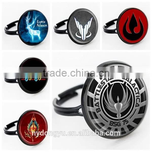 Unisex Cat and Star Alloy Ring/creative Alloy Ring/top Quality Ring photo-5