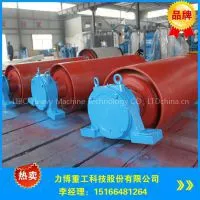 Dia 200mm rubber lagged heavy duty belt conveyor drum pulley