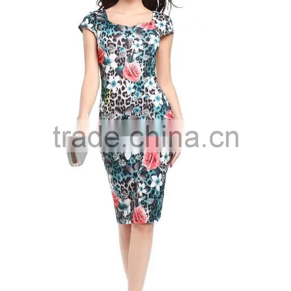 China Style Women Clothing Bandage Dress With China Traditional Design Flower Black Wrap Dress SD43 photo-4