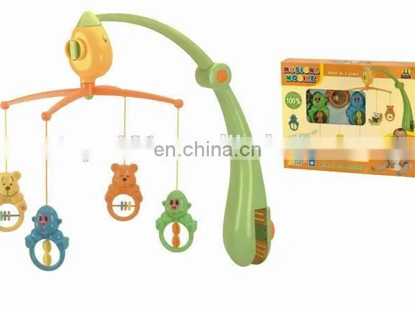 B/O Revolving Electric Baby Mobile With Music photo-6