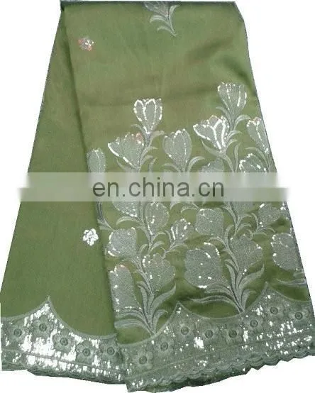 Hot Sell Fashion Silk Lace Geoger Lace for Evening Dress(PG14016) photo-3