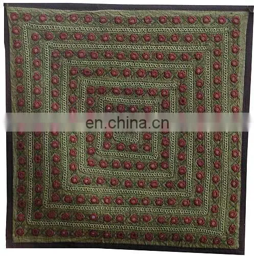 Sequins Patches Cushion Cover photo-2