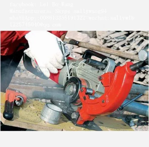 Factory Direct Sales Tube Threading and Cutting Machine Hand Held Electric Pipe Threading Machine photo-4