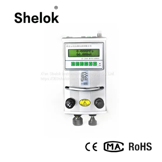 Portable multifunction digital pressure gauge calibrator