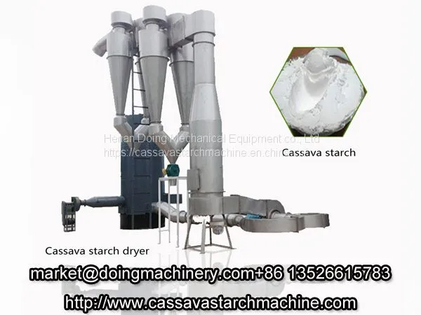 Small Scale Cassava Starch Processing Plant Low Price for Sale photo-2