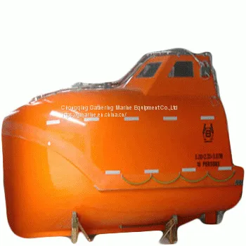 High Speed 6 Knots Marine Free Fall FRP Lifeboat photo-2