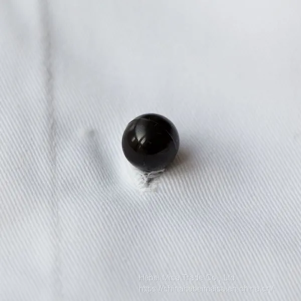 Plastic Black and White Buttons Restaurant Uniforms Chef Jacket Uniform Suit Buttons photo-5