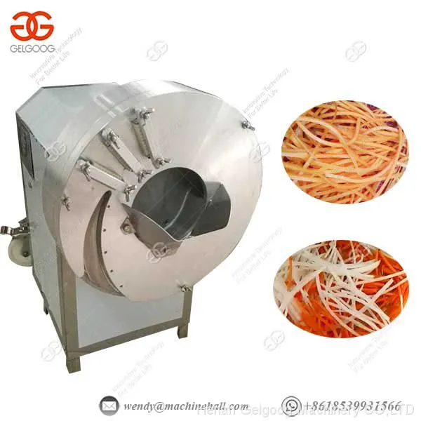 High Capacity Ginger Slicing Cutting Processing Machine Carrot Cutting Machine