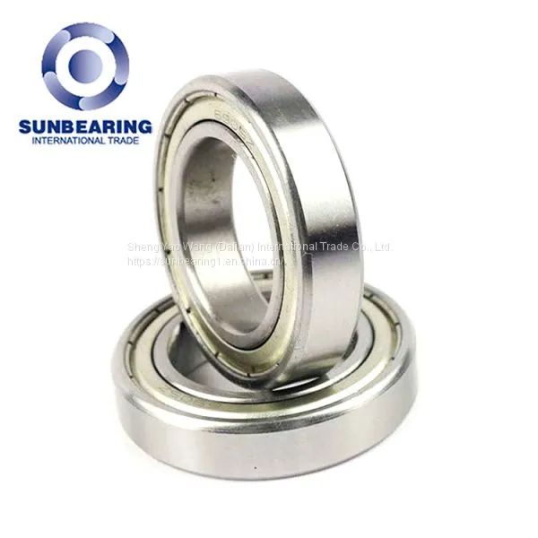 SUNBEARING 6302 Deep Groove Ball Bearing Sliver 15*42*13mm Stainless Steel photo-4