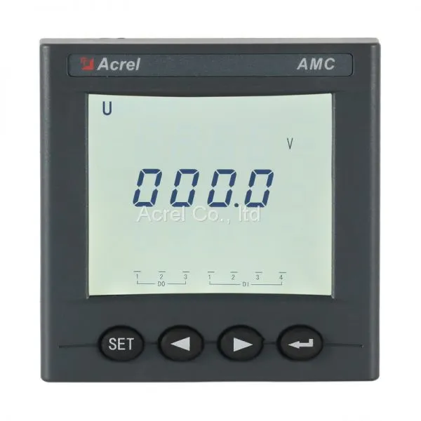 Acrel AMC72L-AV Single Phase Voltage Meter With LCD Display photo-4