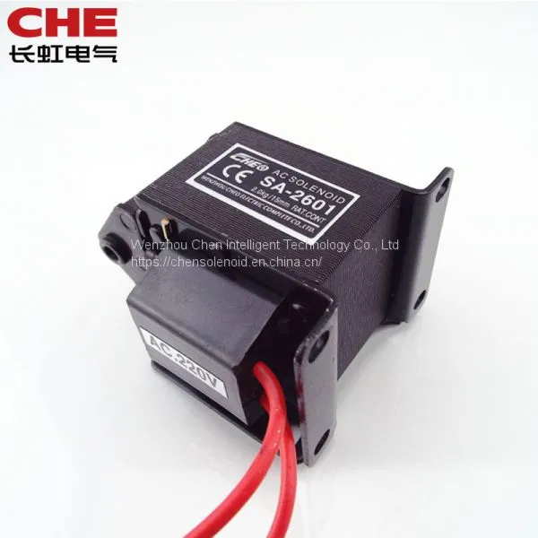 SA-3601 4.0kgf 39.2N 20mm Push Pull Type Tractive Solenoid Electromagnet for Vending Machine photo-4