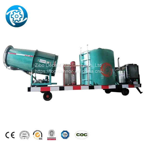 Dry Fog Dust Suppression Nozzle Fog Cannon For Shop Fog Water Cannon For Agriculture photo-4