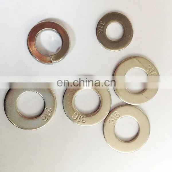 Stainless Steel Custom Flat Washer Large Plain Washer Fender Washer photo-4