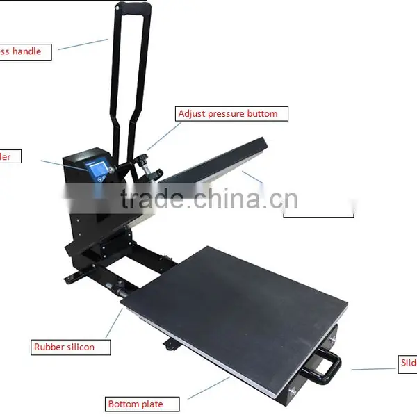 CK3803 LCD Cotroller Slide Out Design Heat Transfer Printing Machine With High Quality photo-2