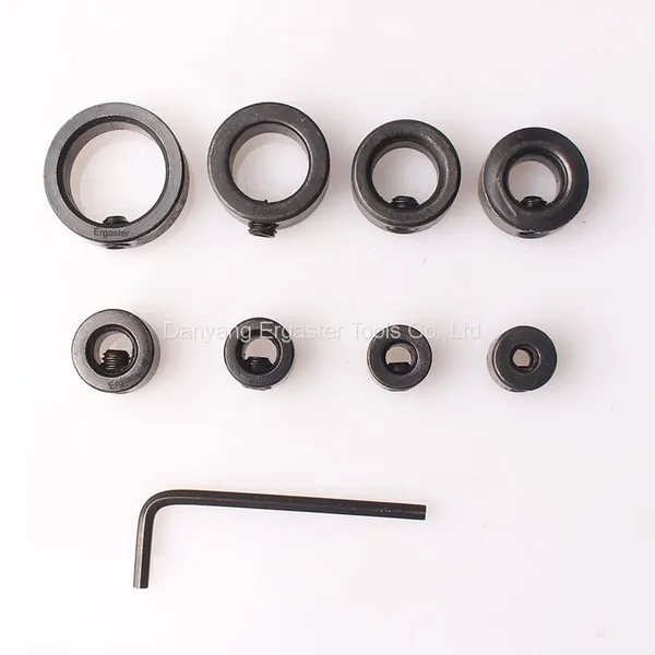 8PCS 3 To16mm Dia Woodworking Drill Bit Depth Stop Collar Ring photo-5
