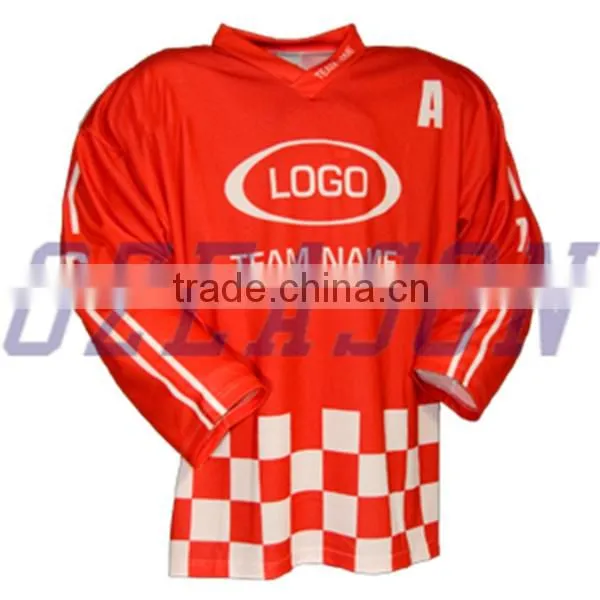 Custom Ice Hockey Jersey Hoodie With Sublimation Design Producer From China Supplier's Choice photo-2