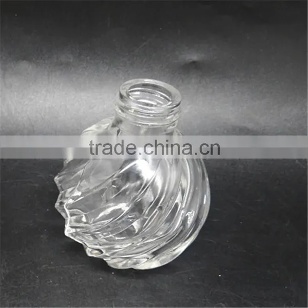 120ml Glass Material Clear Color Aroma Diffuser Bottles With Aluminum Caps photo-3