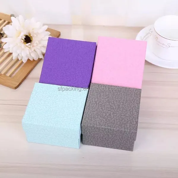 Customized Printed Jewelry Gift Paper Box Packaging
