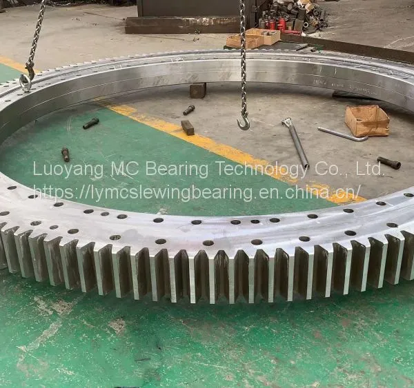 Ship Crane 191.32.3550.990.41.1502 Three Row Roller Bearing Slewing Ring