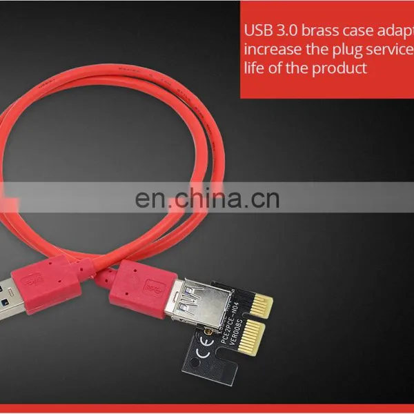 Wholesale Price GPU Pcie 009S PCBA 1X to 16X PCIE 3.0 Extender Cheap Expansion Card photo-5