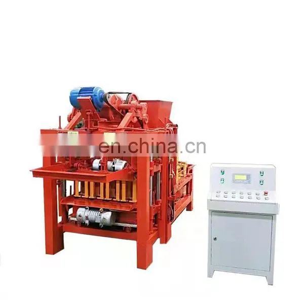Automatic QT4-25PLC-A Automatic Hollow Clay Brick Making Concrete Block Making Machine Paver Making Machine photo-2